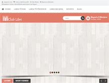 Tablet Screenshot of clublibri.com